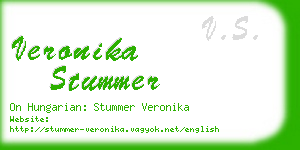 veronika stummer business card